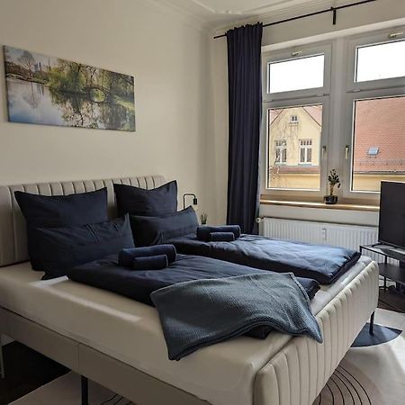 Vilipa-Apartments No.5 I Baumwollspinnerei I Kunstkraftwerk - 75M² I Balkon I Smart-Tv I Bad Mit Fussbodenheizung 라이프치히 외부 사진