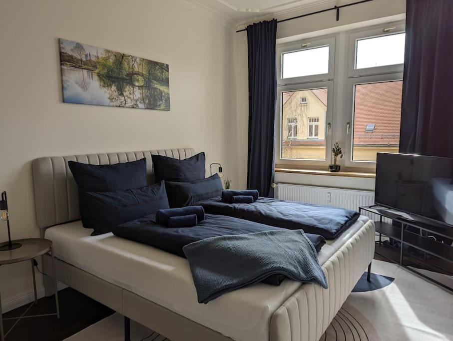Vilipa-Apartments No.5 I Baumwollspinnerei I Kunstkraftwerk - 75M² I Balkon I Smart-Tv I Bad Mit Fussbodenheizung 라이프치히 외부 사진