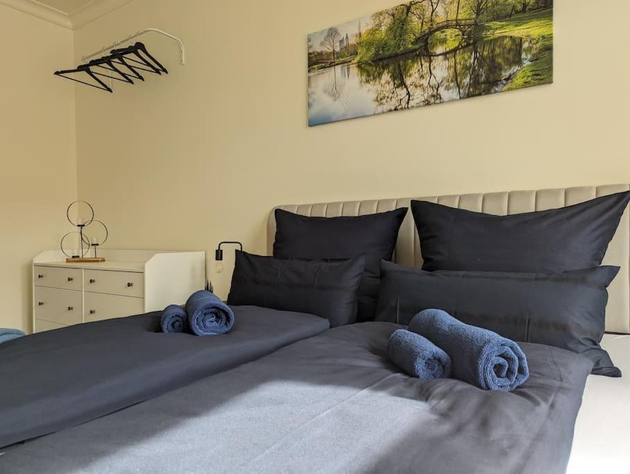 Vilipa-Apartments No.5 I Baumwollspinnerei I Kunstkraftwerk - 75M² I Balkon I Smart-Tv I Bad Mit Fussbodenheizung 라이프치히 외부 사진